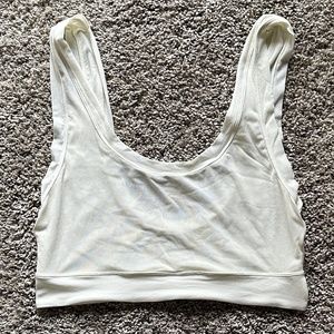 Skims Summer Mesh Bralette Bone Size XL NEW
